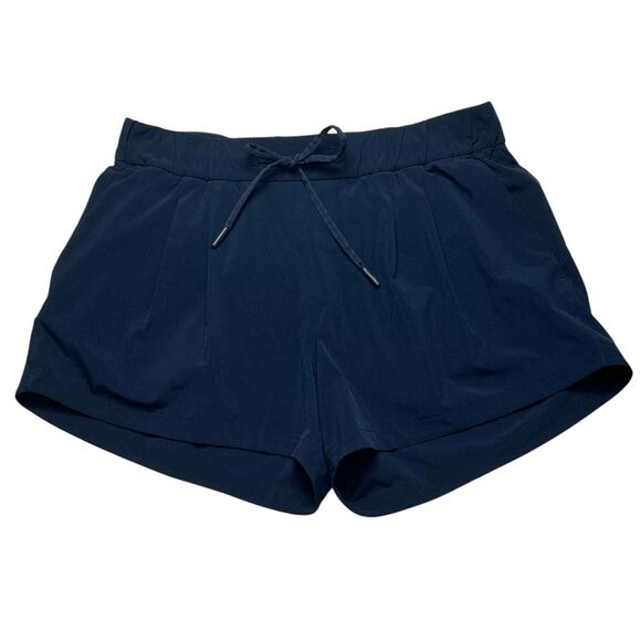 Lululemon Stroll at Sundown Mid-Rise Short 3" *True Navy - Picture 2 of 7